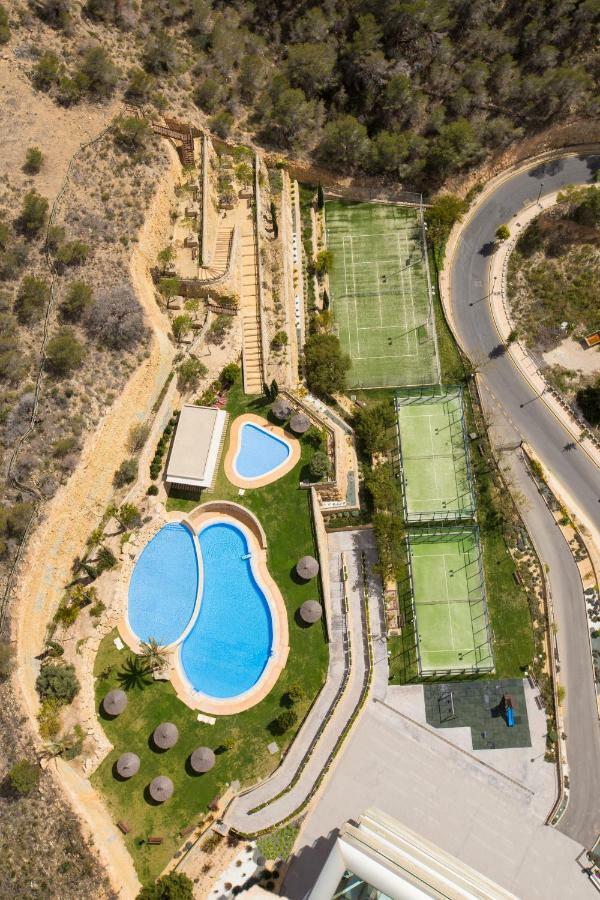 Highrise Apartment With Private Terrace & Sea Views - 34Th Floor Benidorm Buitenkant foto